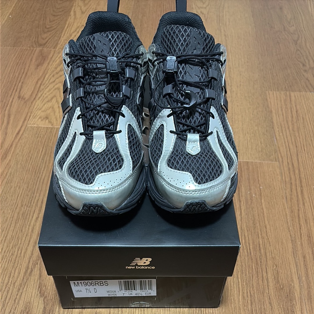 The Basement × New Balance 1906R "Black/Silver"