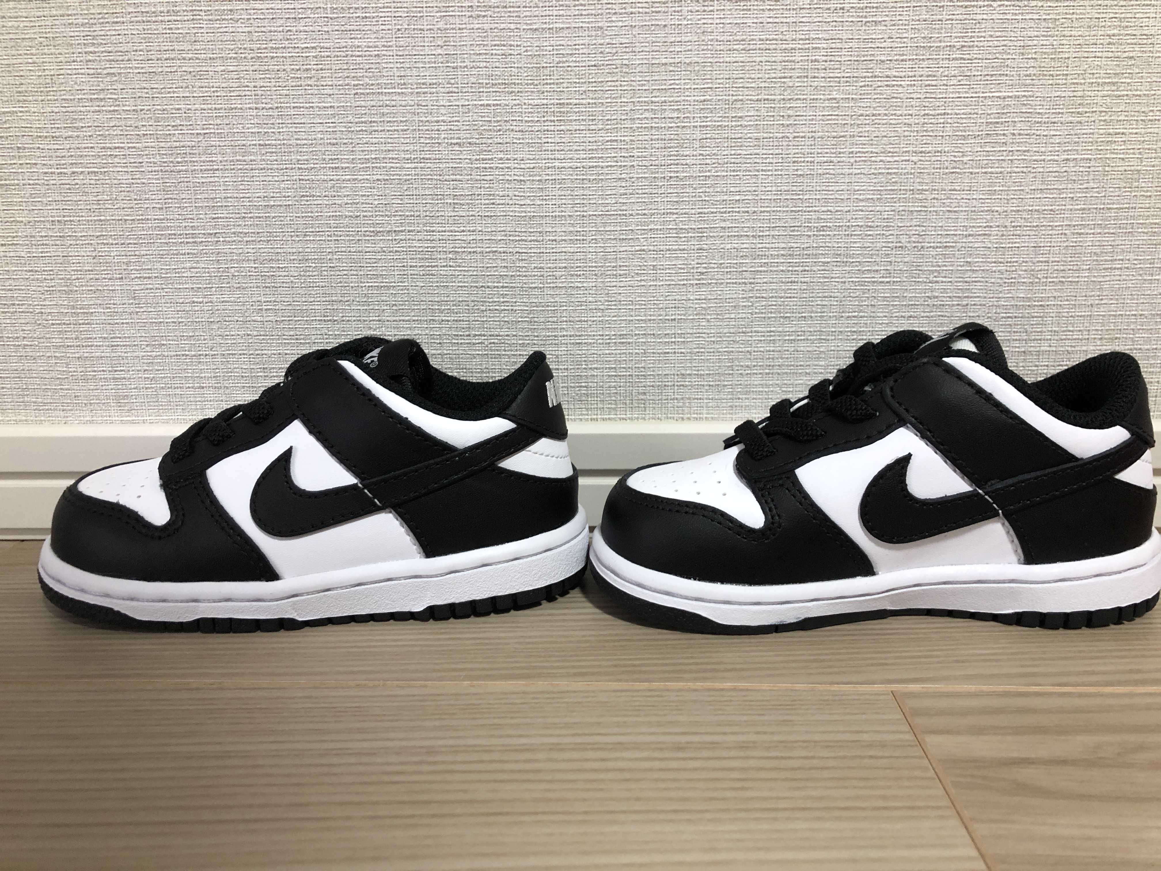 Nike TD Dunk Low "White/Black"