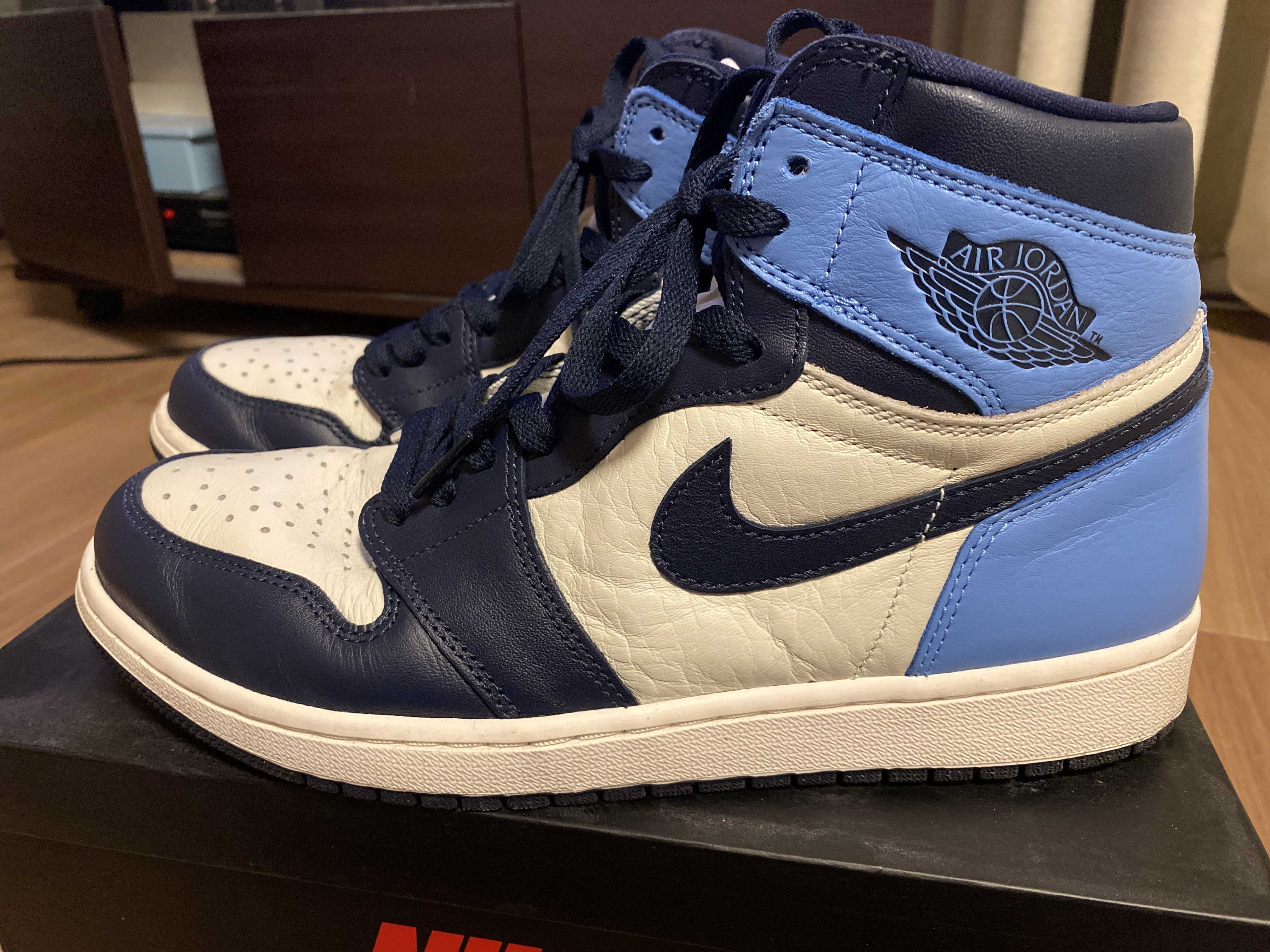 Nike Air Jordan 1 Retro High OG "Obsidian/University Blue"