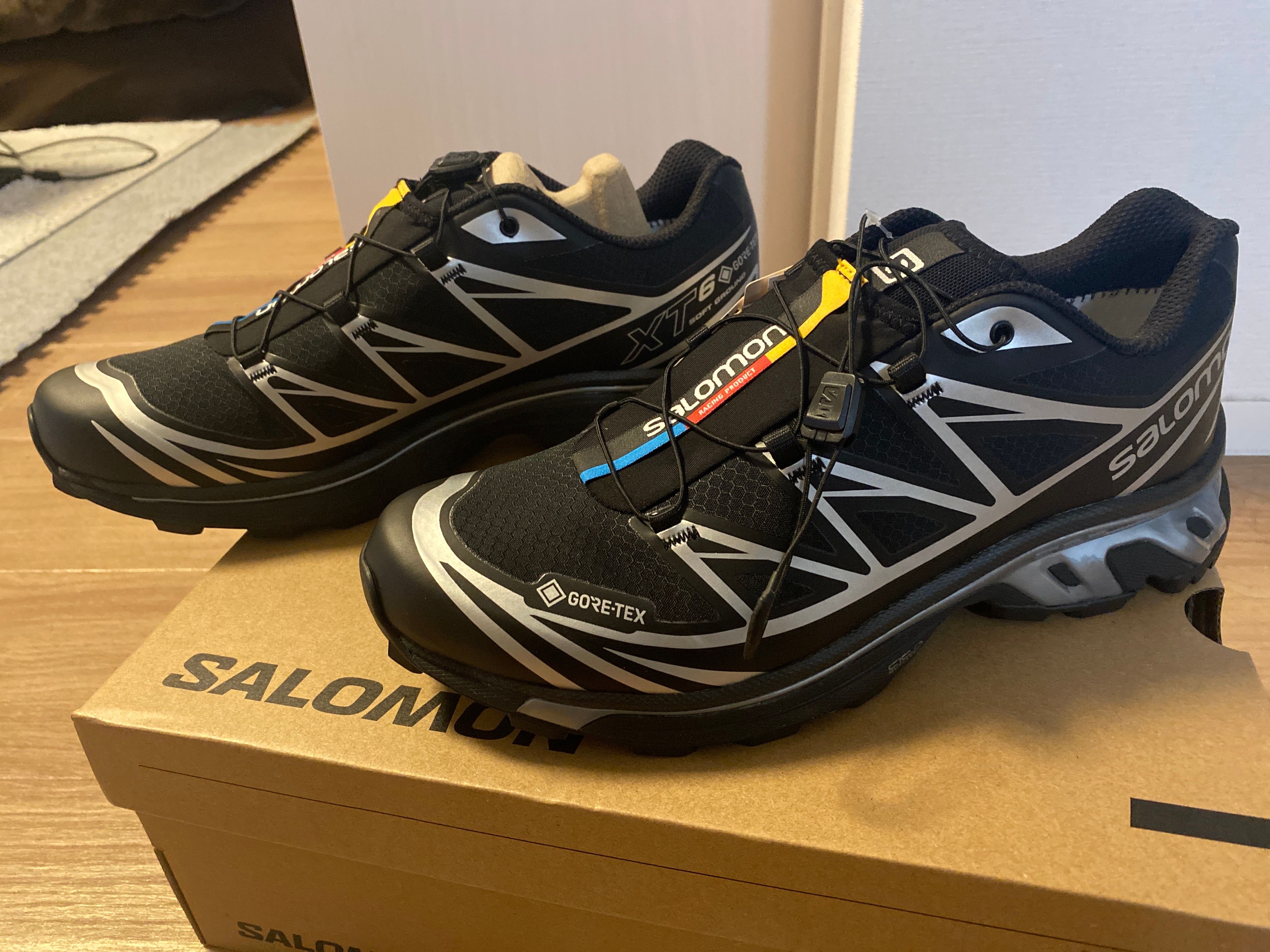 Salomon XT-6 GORE-TEX "Black/Footwear Silver"