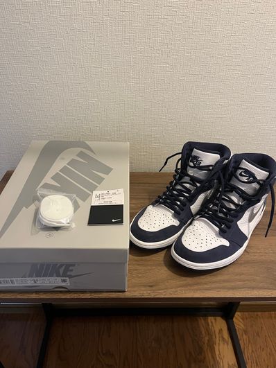 Nike Air Jordan 1 High OG CO.JP "White/Midnight Navy" (2020)(ブリーフケースなし)