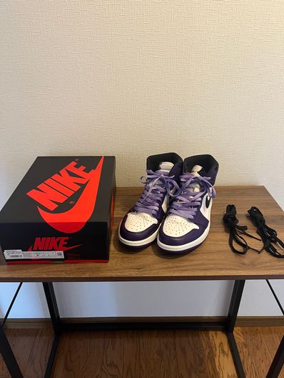 Nike Air Jordan 1 Retro High OG "Court Purple White/Black" (2020)