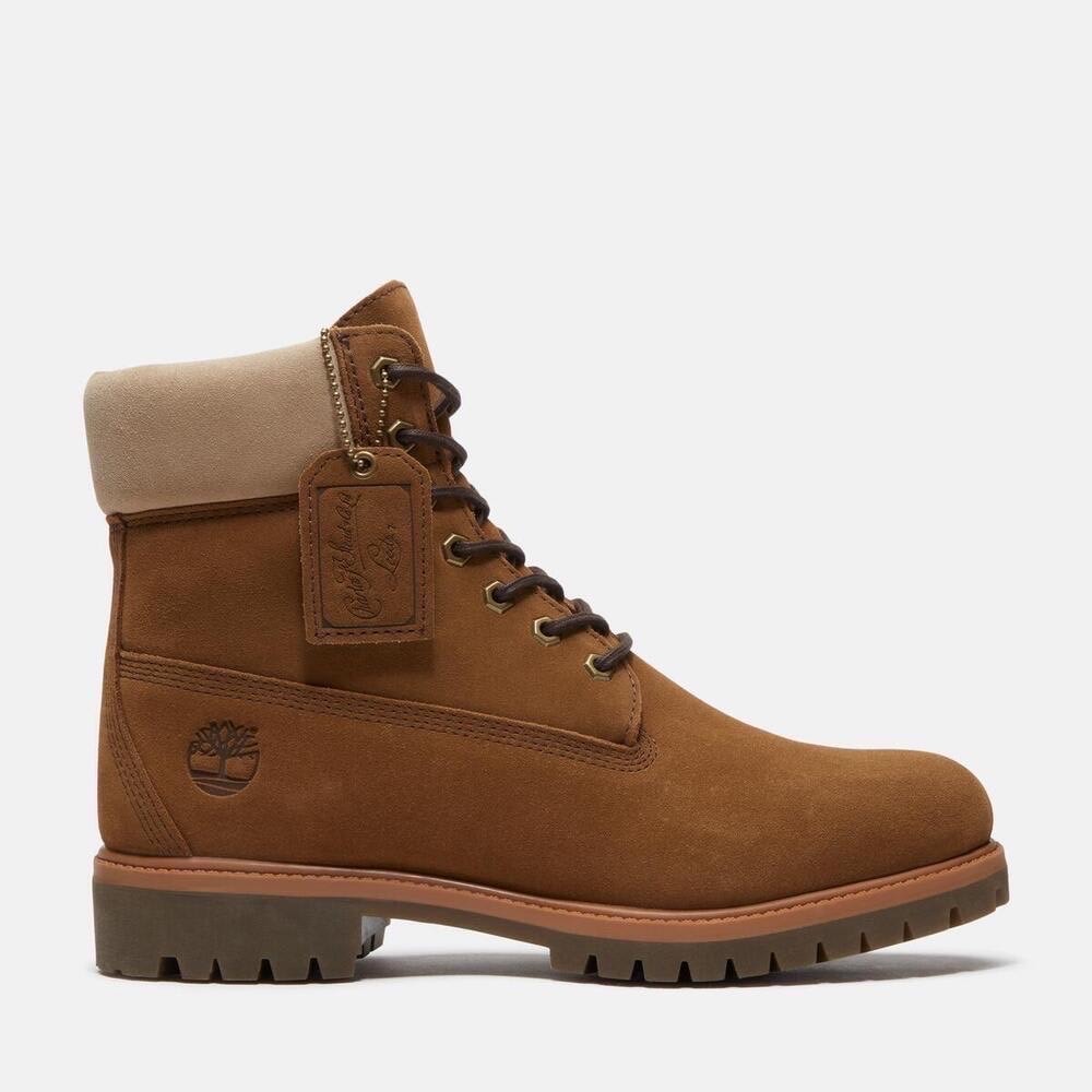 Timberland 6-Inch Premium Waterproof Boots "Medium Brown"