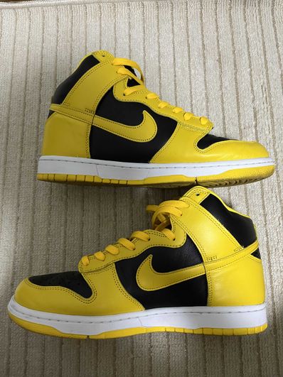 Nike Dunk High "Black/Varsity Maize"