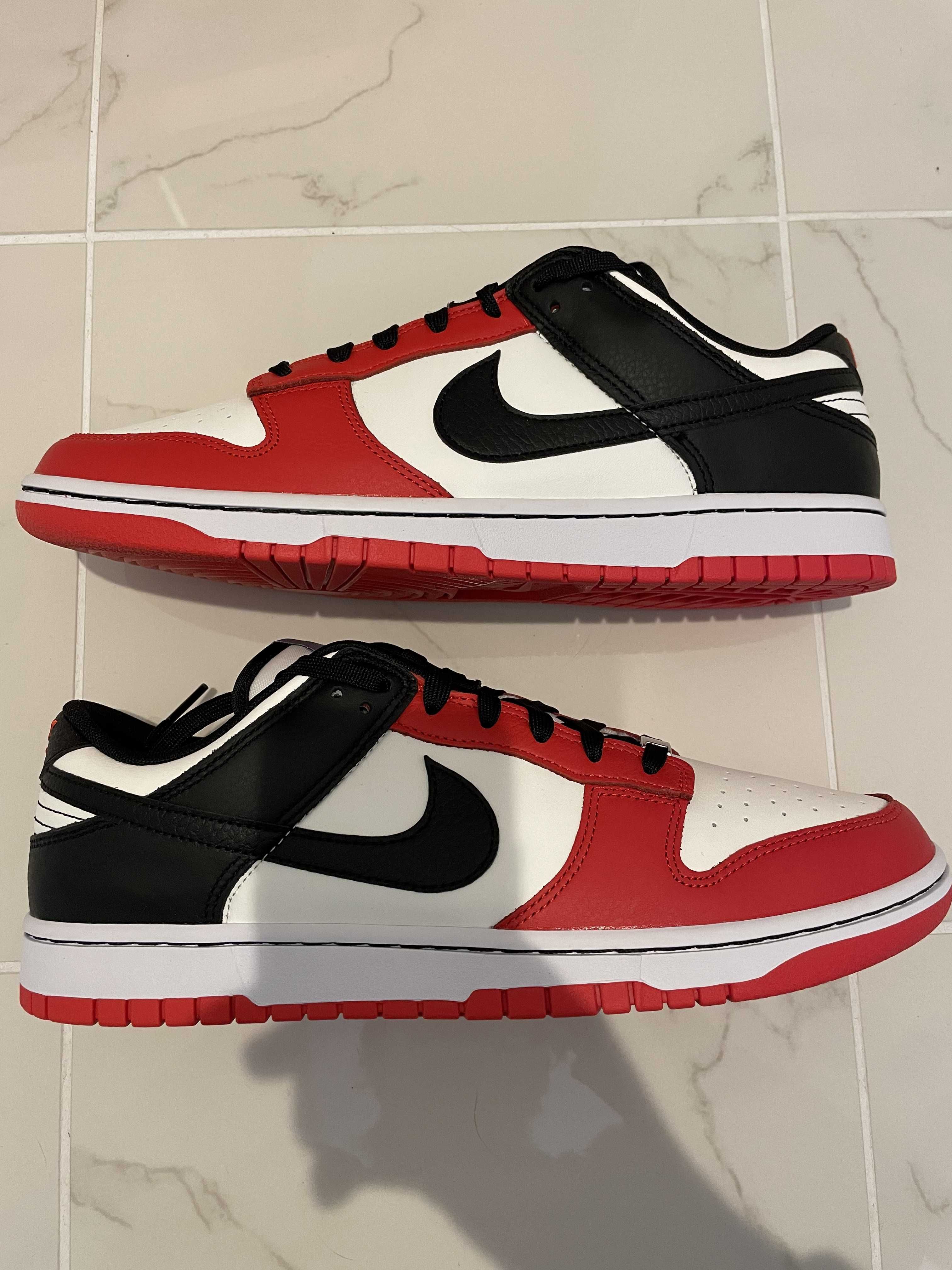 NBA × Nike Dunk Low EMB 75th Anniversary "Chicago Bulls"