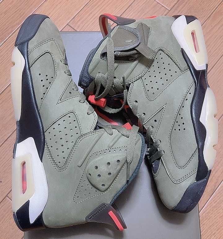 Travis Scott × Nike Air Jordan 6 Retro "Medium Olive"