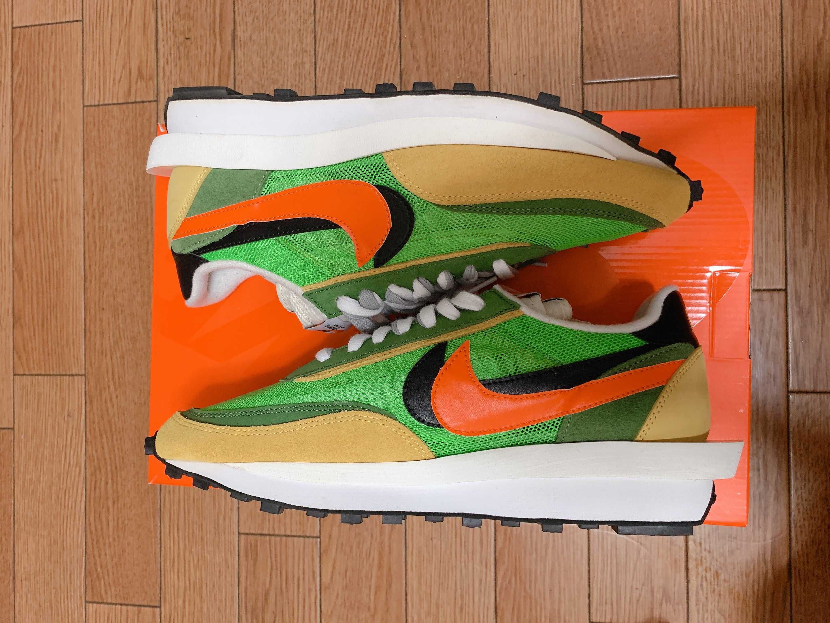 sacai × Nike LDV Waffle "Green"