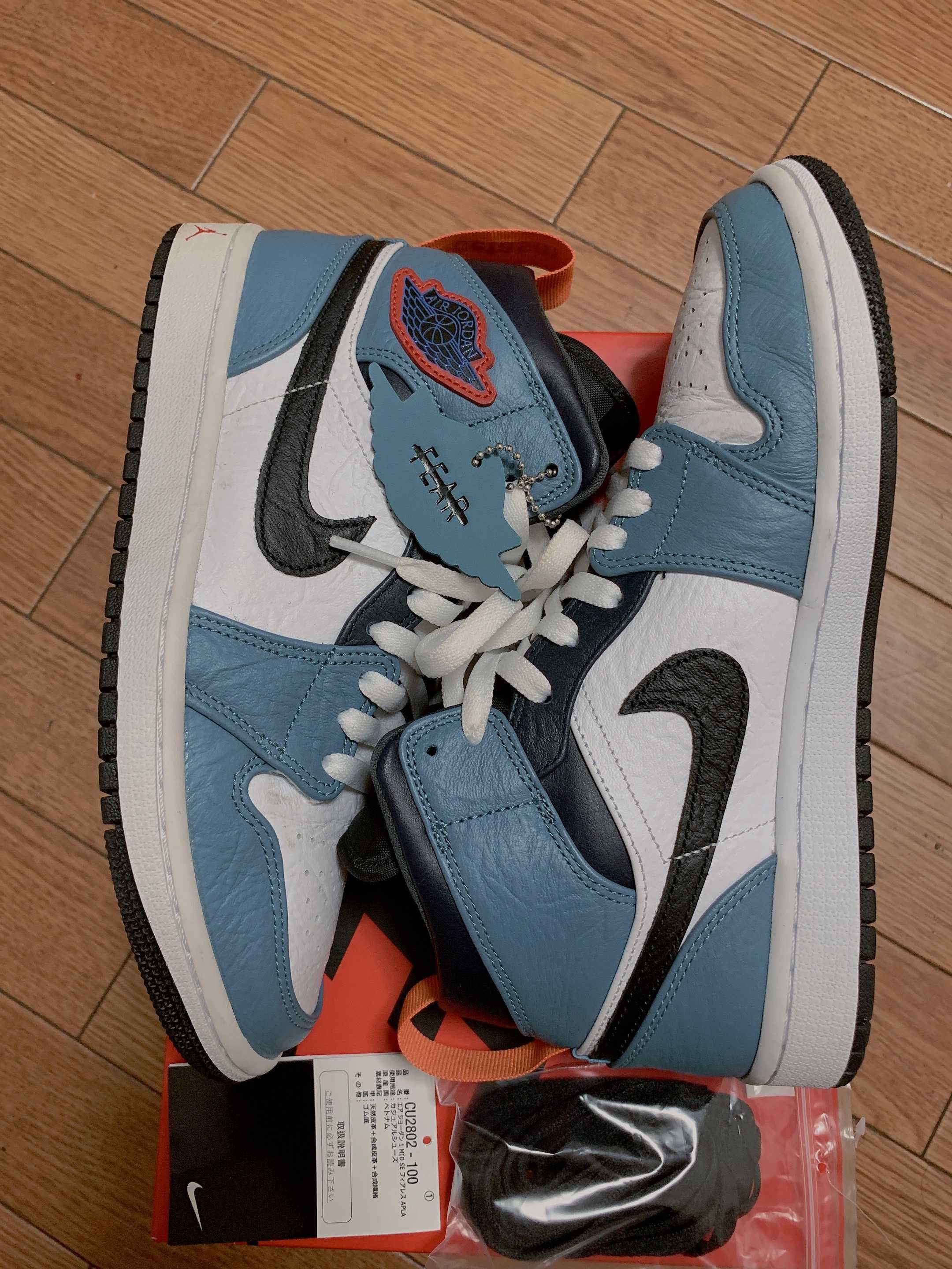 FACETASM × Nike Air Jordan 1 Mid "White/Navy"