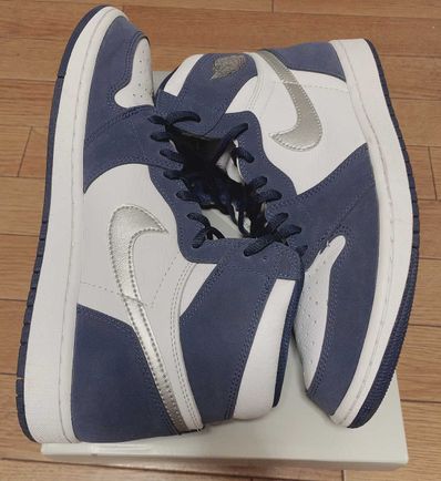 Nike Air Jordan 1 High OG CO.JP "White/Midnight Navy" (2020)(ブリーフケースなし)