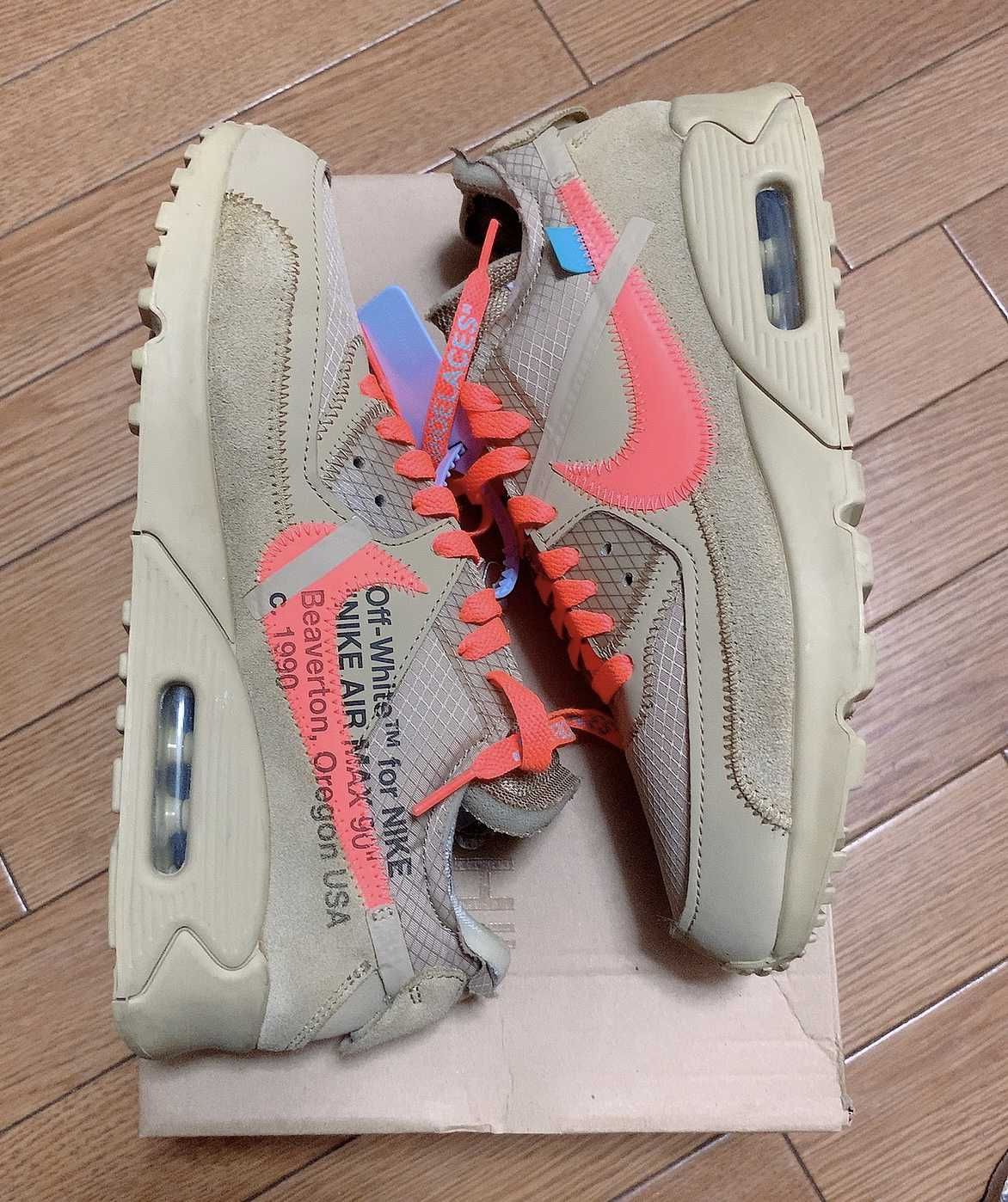 Off-White × Nike Air Max 90 "Desert Ore"