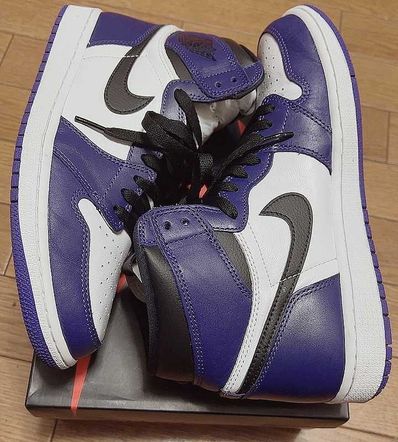 Nike Air Jordan 1 Retro High OG "Court Purple White/Black" (2020)