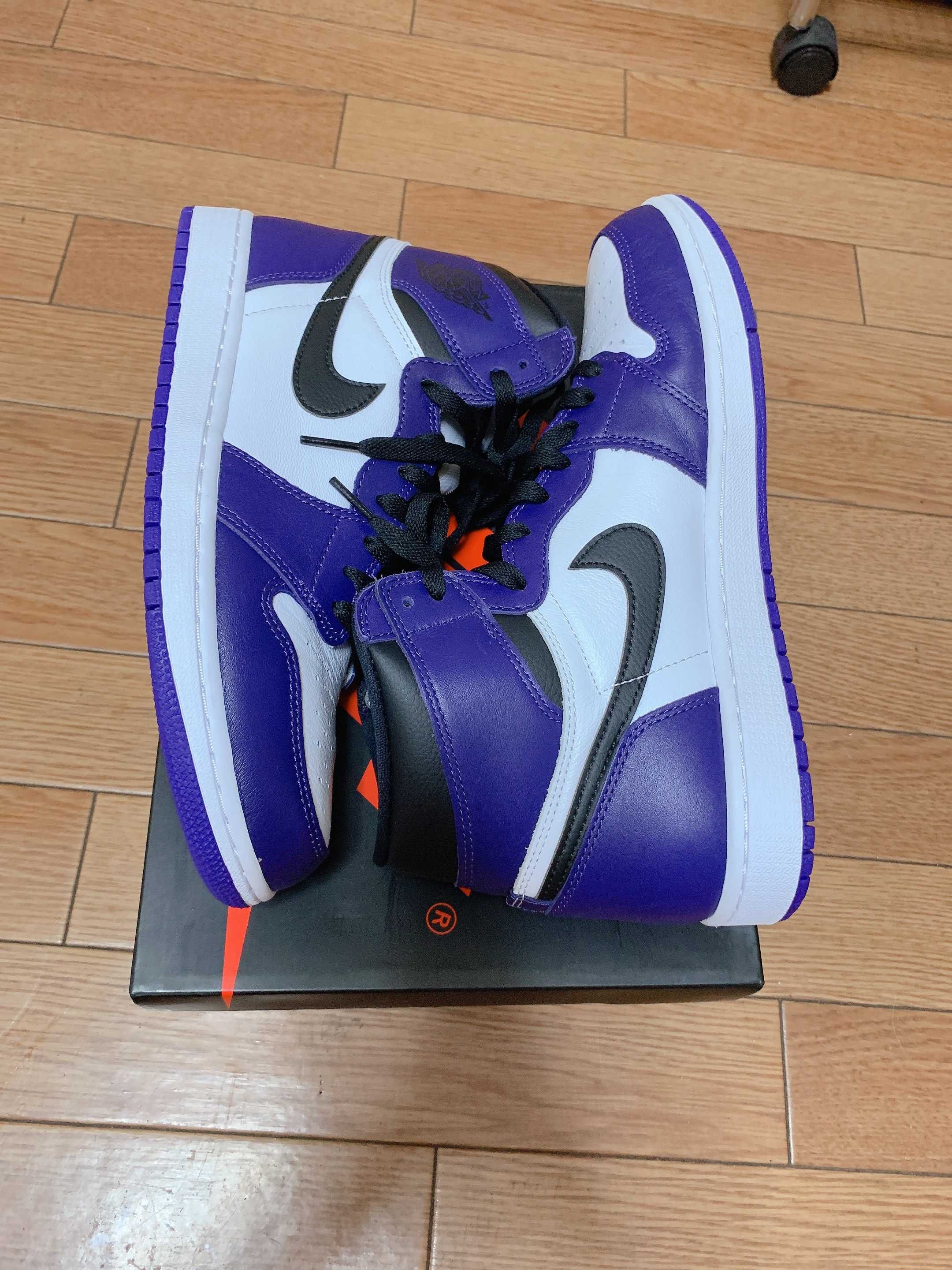 Nike Air Jordan 1 Retro High OG "Court Purple White/Black" (2020)