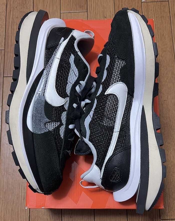 sacai × Nike Vapor Waffle "Black and White"