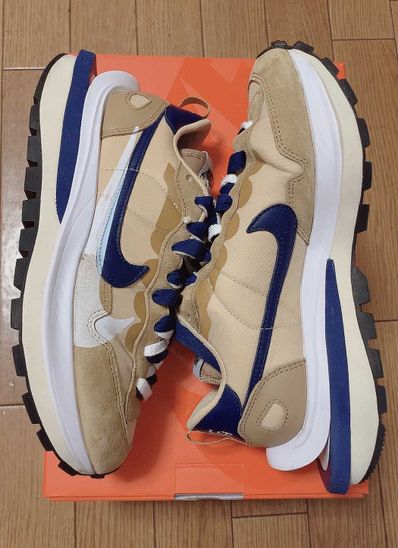 Sacai × Nike Vapor Waffle "Sesame And Blue Void"