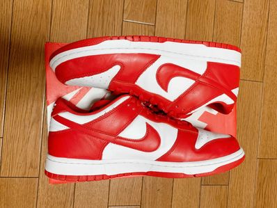 Nike Dunk Low SP "White and University Red"