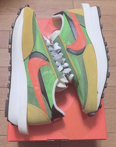 sacai × Nike LDV Waffle "Green"