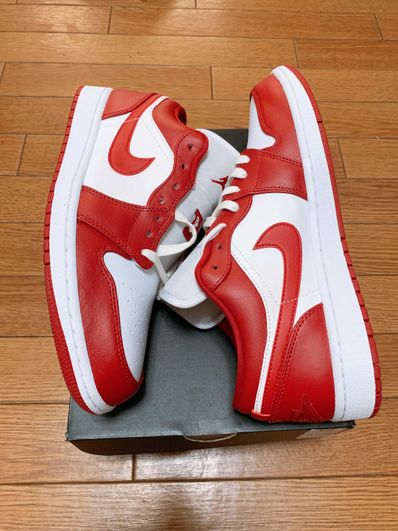 Nike Air Jordan 1 Low "Gym Red/White"