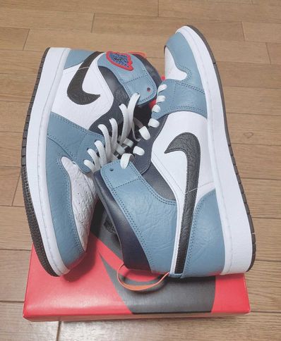 FACETASM × Nike Air Jordan 1 Mid "White/Navy"