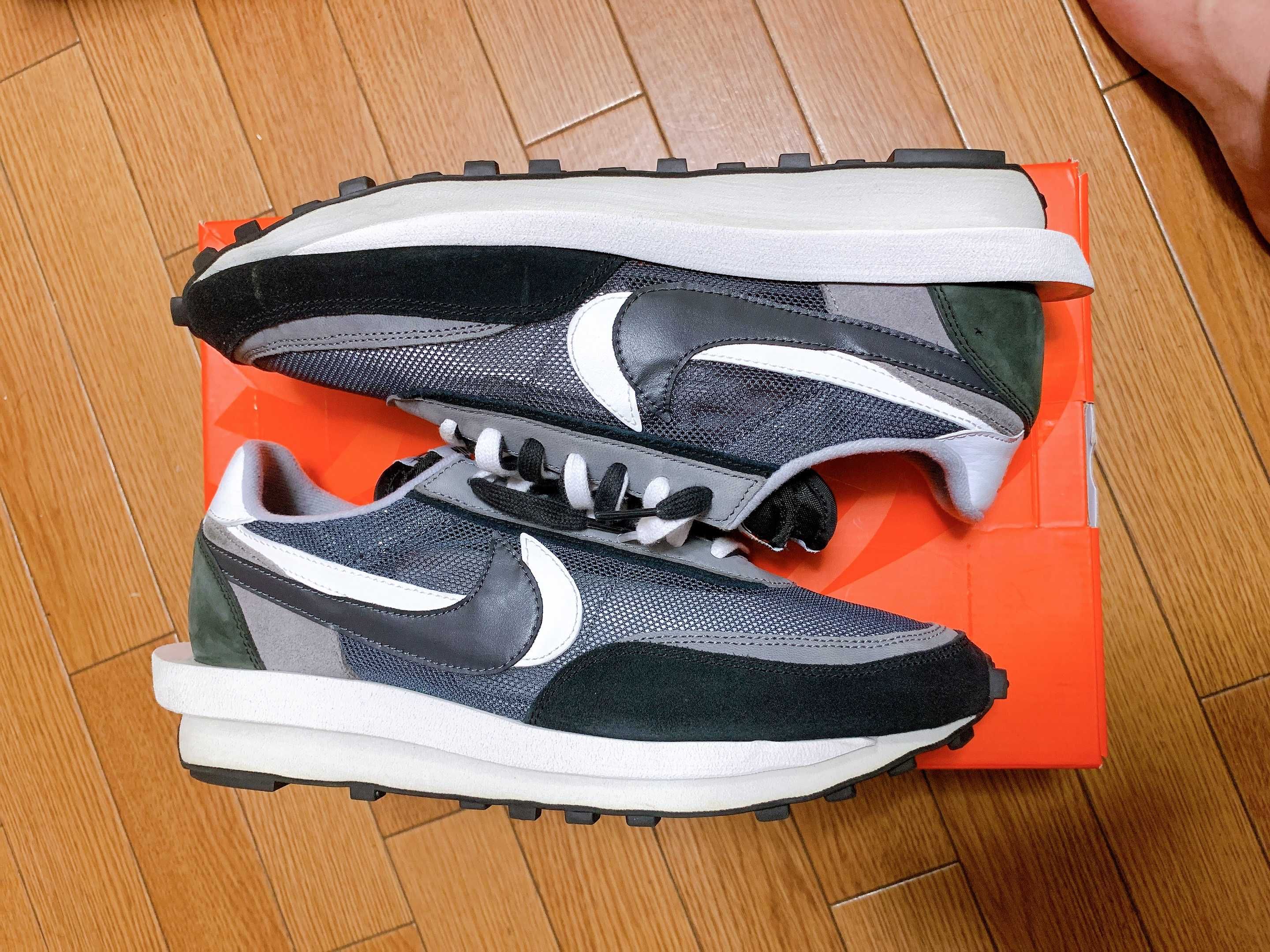 sacai × Nike LD Waffle "Black"