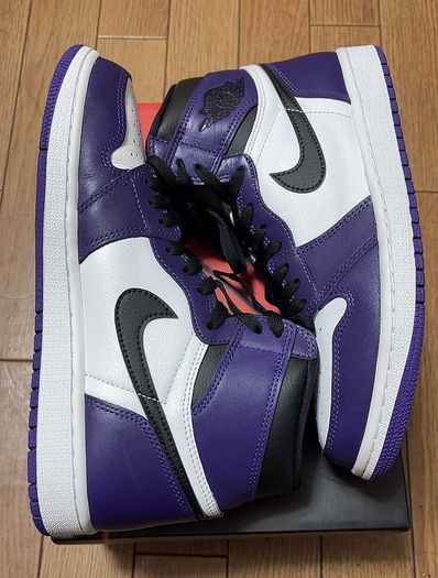 Nike Air Jordan 1 Retro High OG "Court Purple White/Black" (2020)