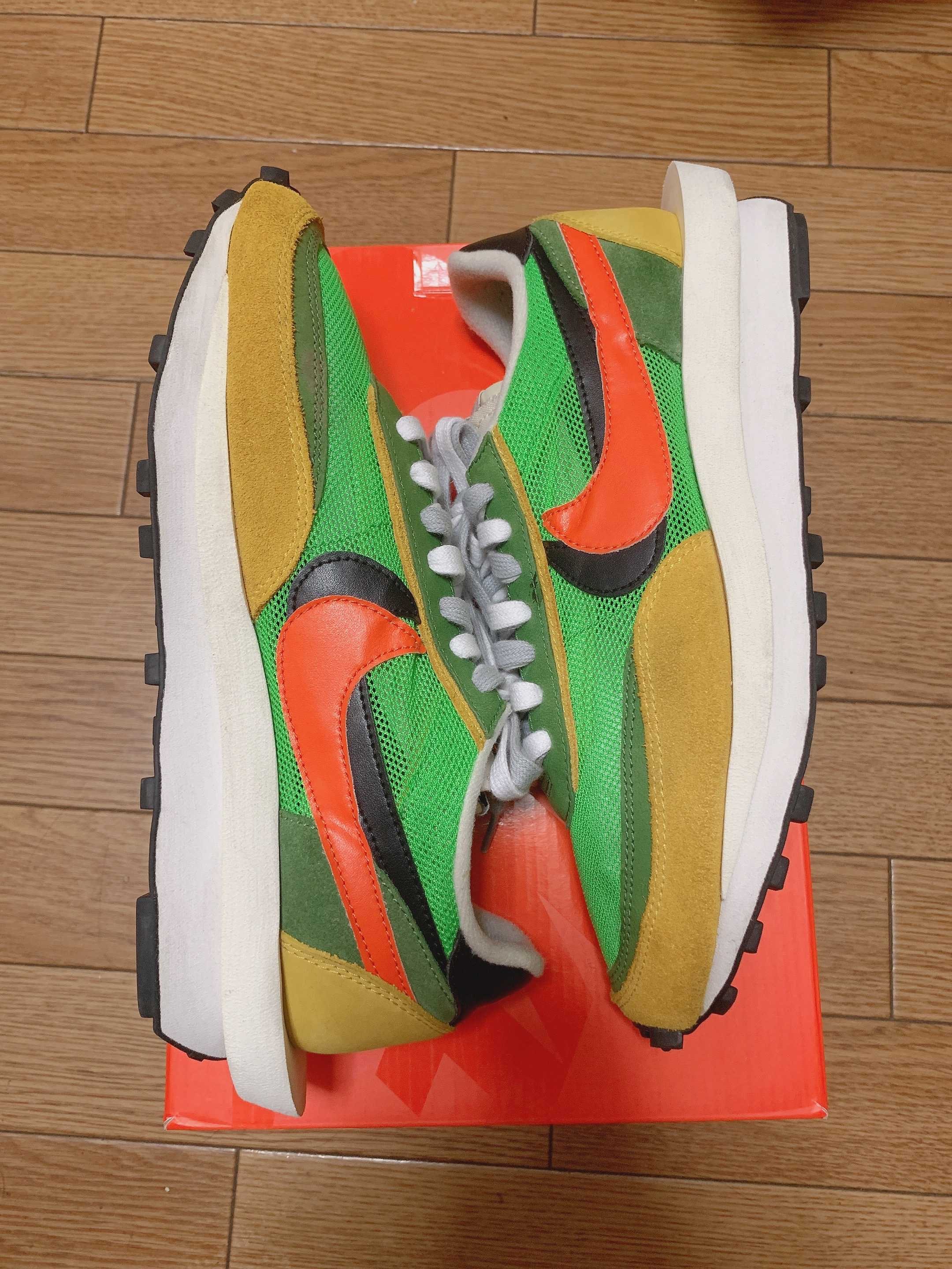 sacai × Nike LDV Waffle "Green"