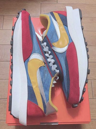 sacai × Nike LDV Waffle "Red/Blue"