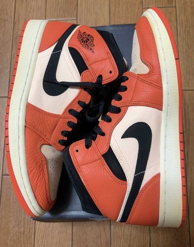 Nike Air Jordan 1 Mid "Team Orange Black"