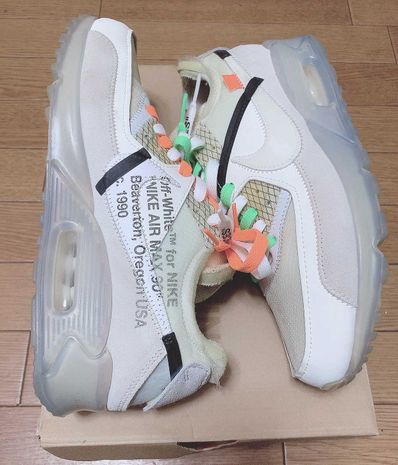 Off-White × Nike Air Max 90 "The 10/Sail"