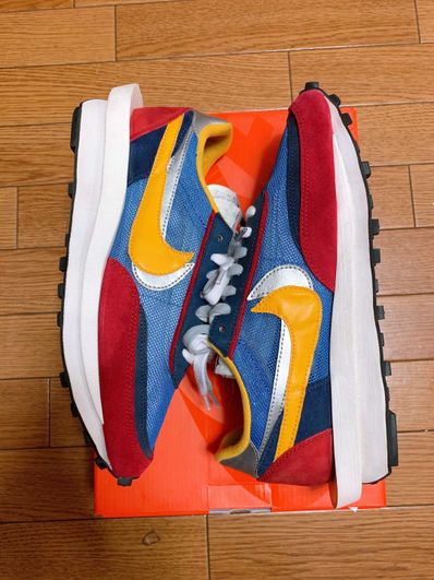 sacai × Nike LDV Waffle "Red/Blue"