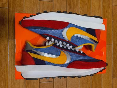 sacai × Nike LDV Waffle "Red/Blue"