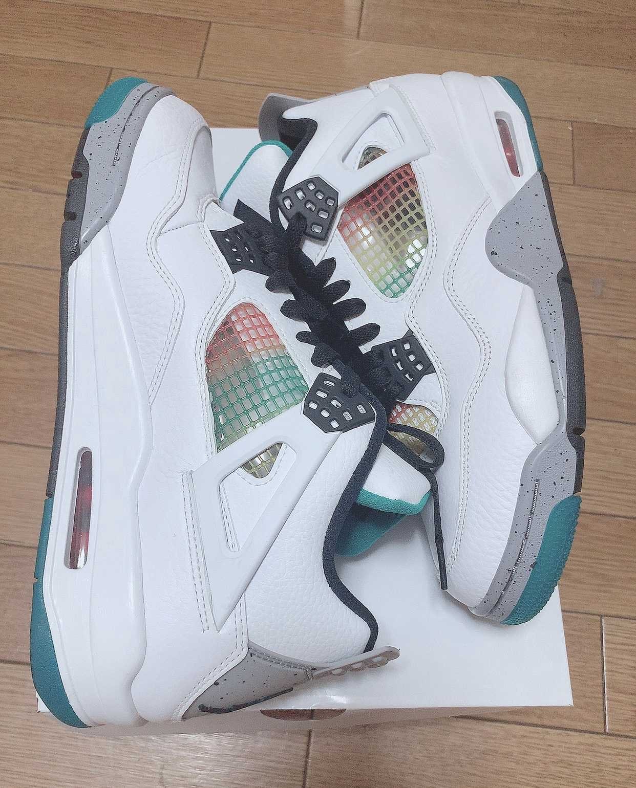 Nike Women's Air Jordan 4 "Lucid Green"