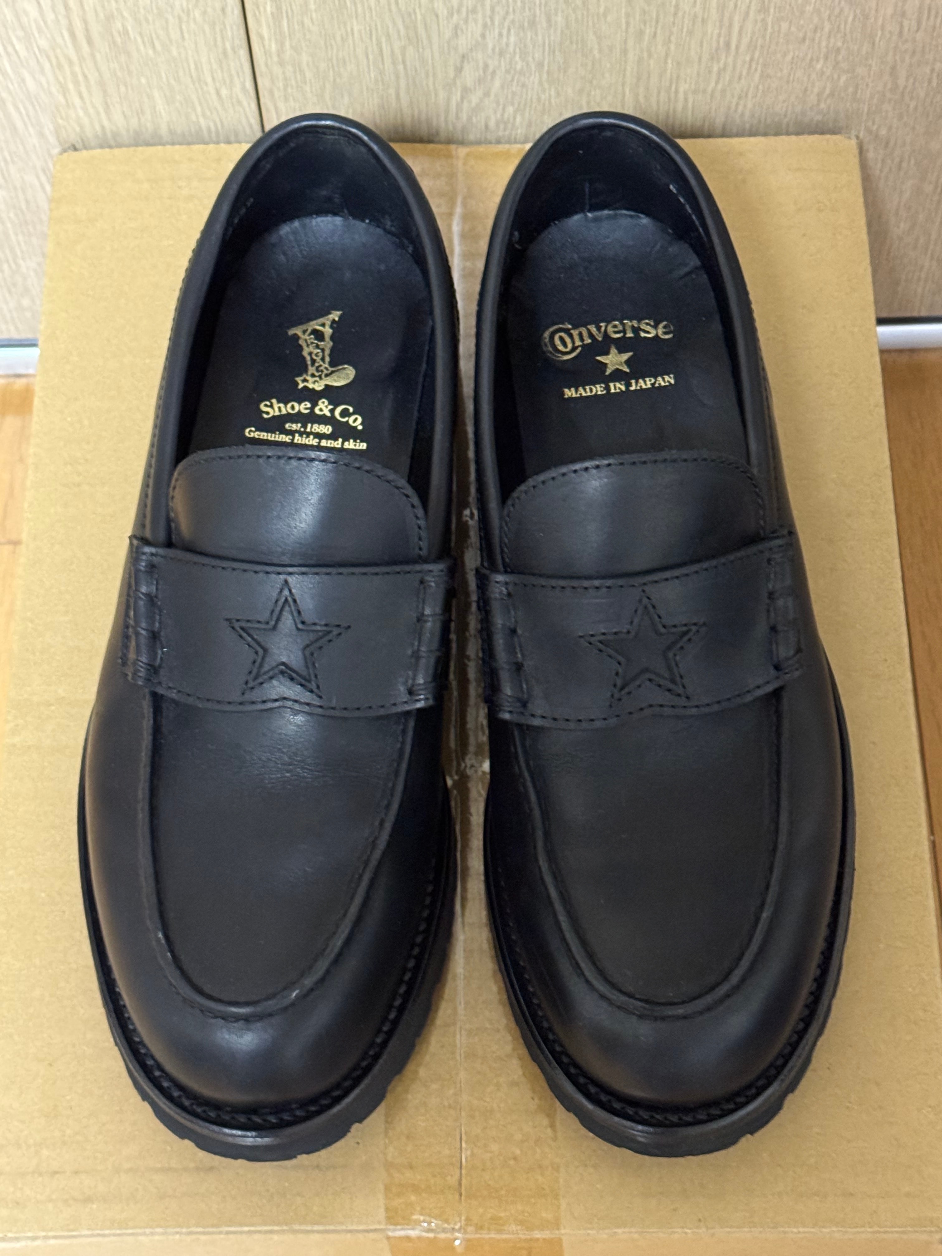REGAL Shoe & Co. × Converse One Star J Loafer PRM "Black"