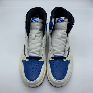Travis Scott × fragment design × Nike Air Jordan 1 Retro High OG SP "Military Blue"