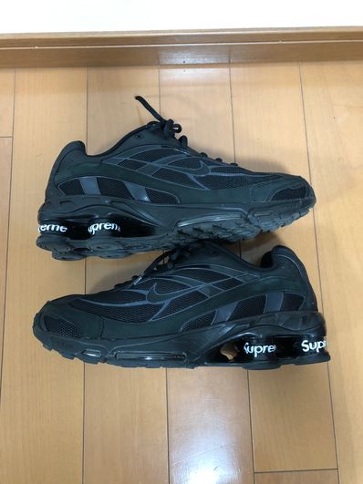 Supreme × Nike Shox Ride 2 "Black/Black-White"