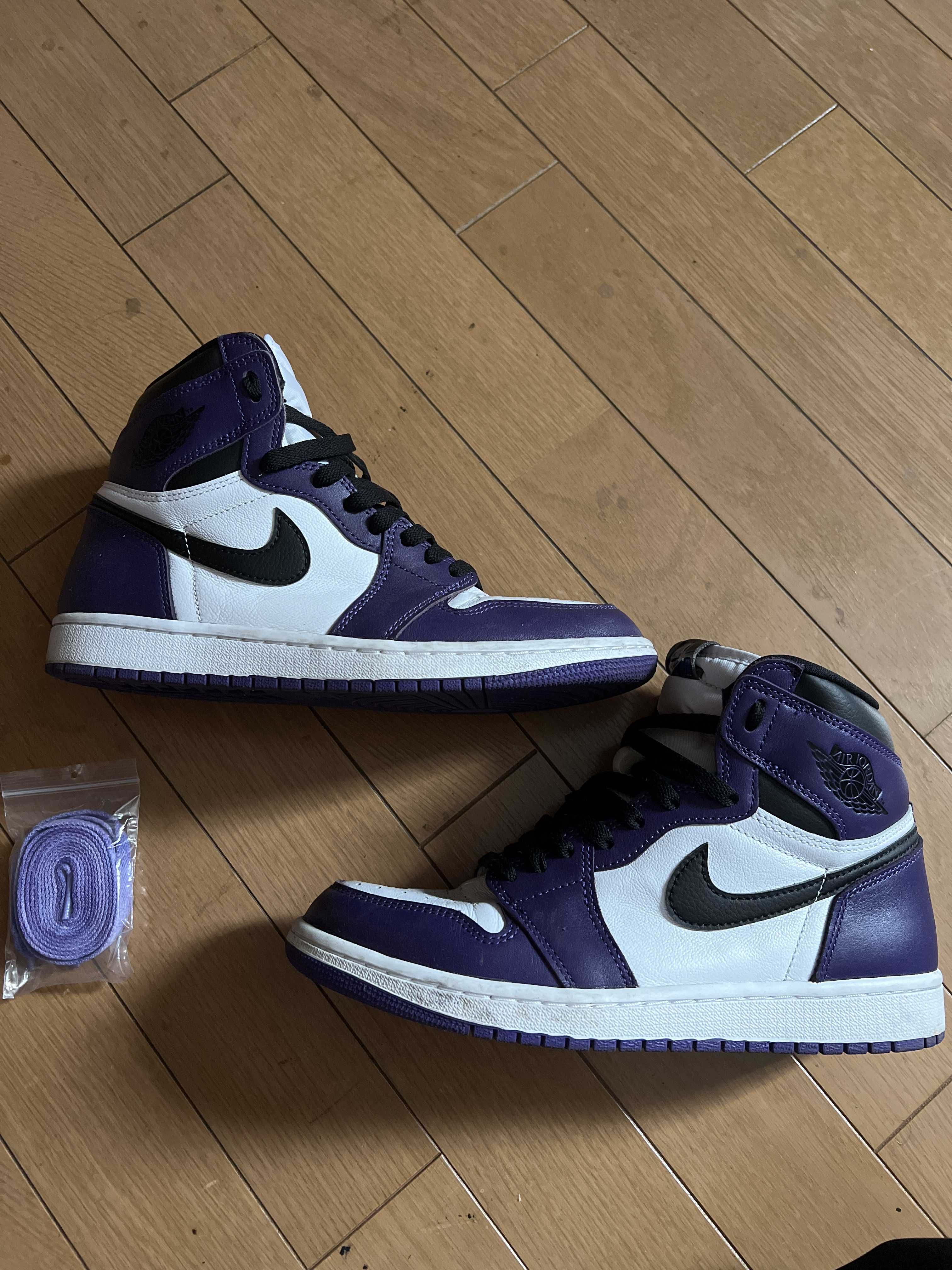 Nike Air Jordan 1 Retro High OG "Court Purple White/Black" (2020)
