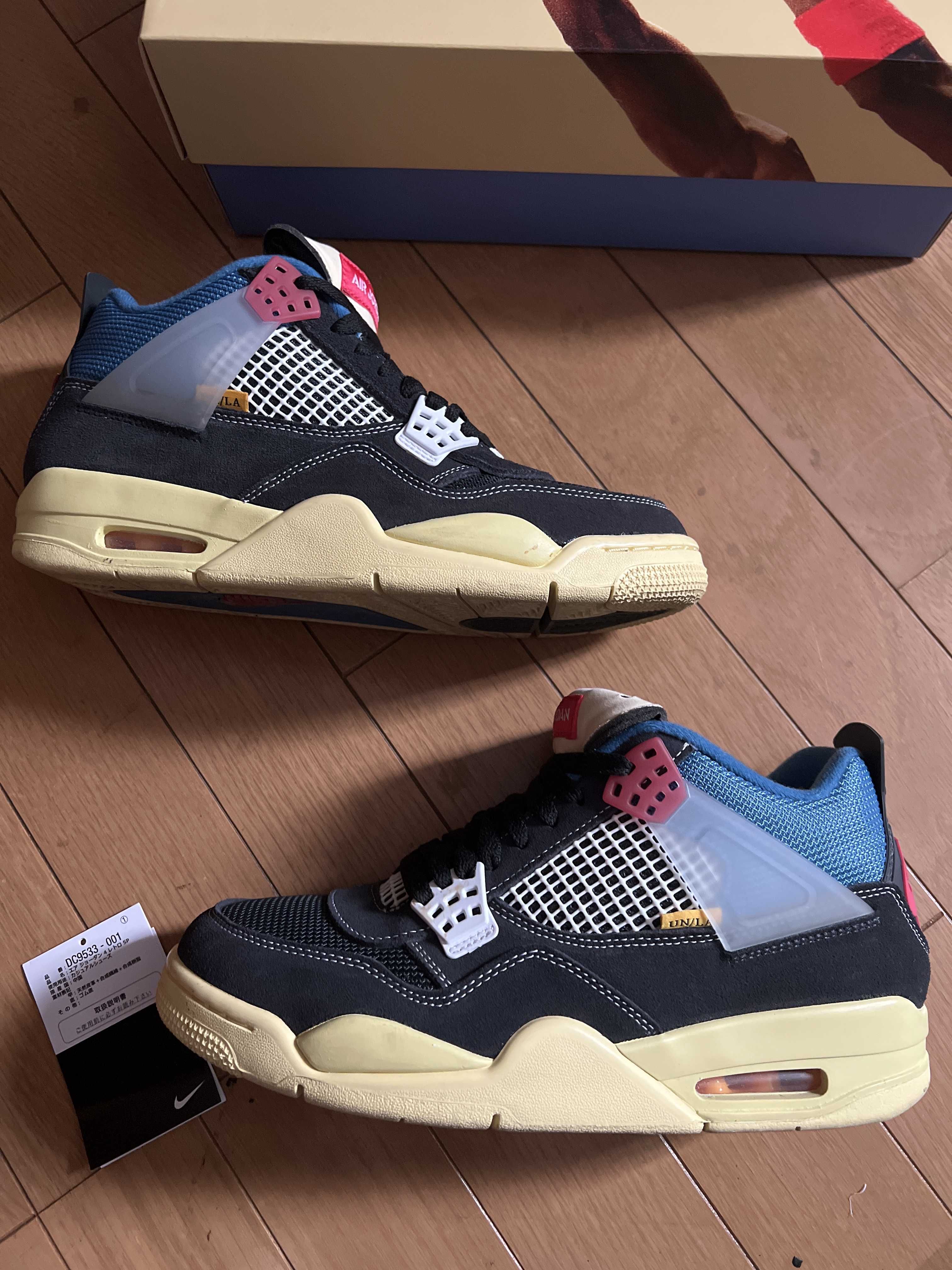 UNION × NIKE AIR JORDAN 4 "OFF NOIR"