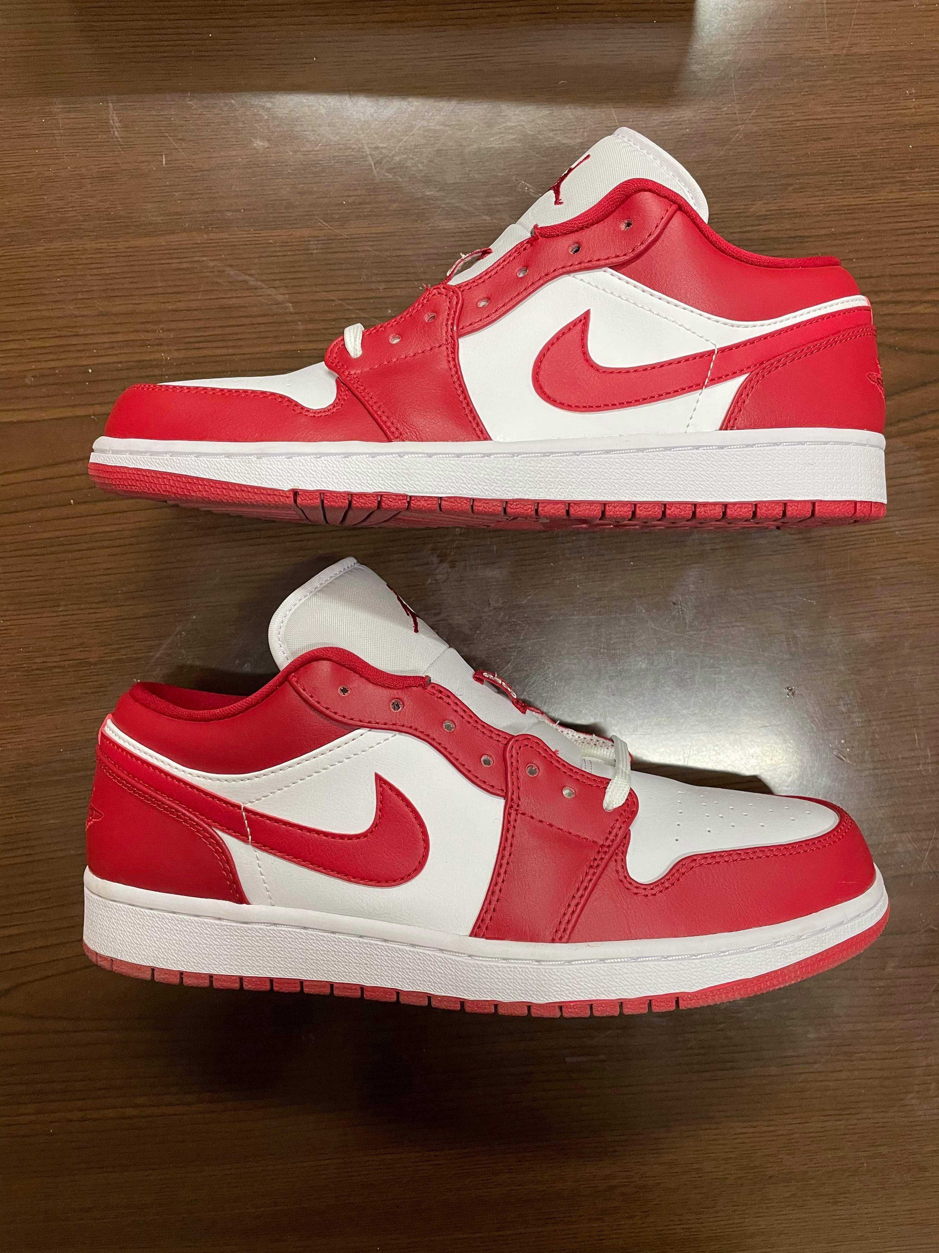 Nike Air Jordan 1 Low "Gym Red/White"