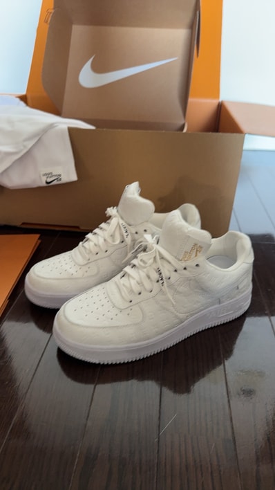 Louis Vuitton × Nike Air Force 1 Low by Virgil Abloh "White"