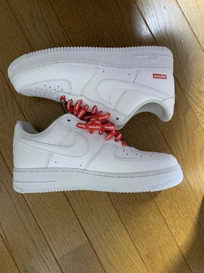 Supreme × Nike Air Force 1 Low "White"
