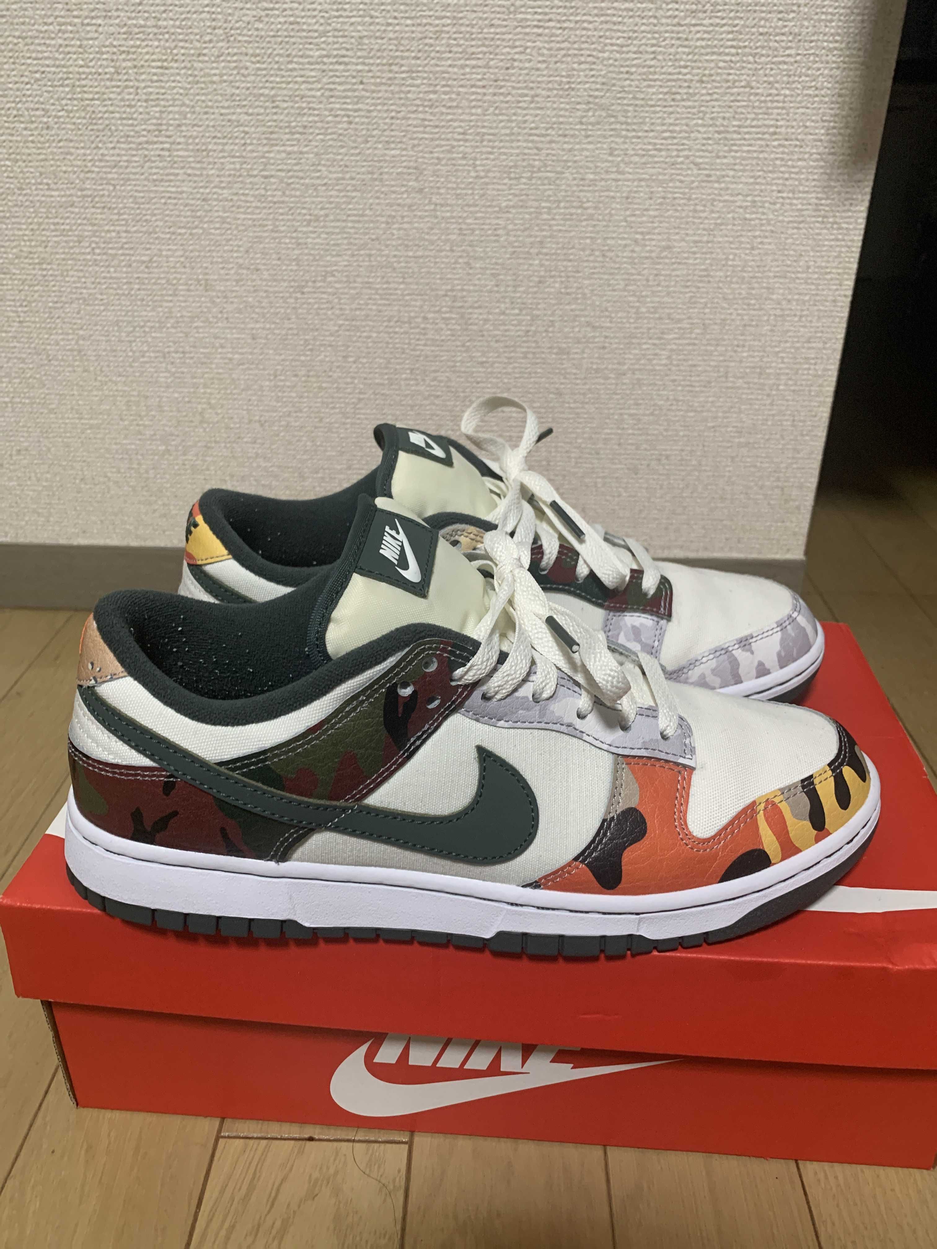 Nike Dunk Low "Sail Multi Camo"