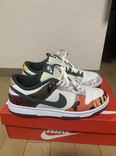 Nike Dunk Low "Sail Multi Camo"