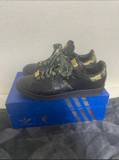 A BATHING APE × adidas Stan Smith 30th Anniversary "Black"