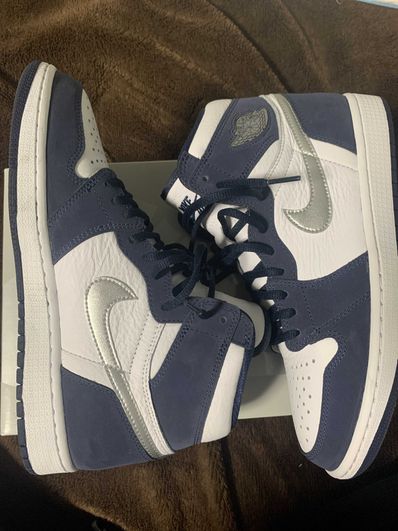 Nike Air Jordan 1 High OG CO.JP "White/Midnight Navy" (2020)(ブリーフケースなし)