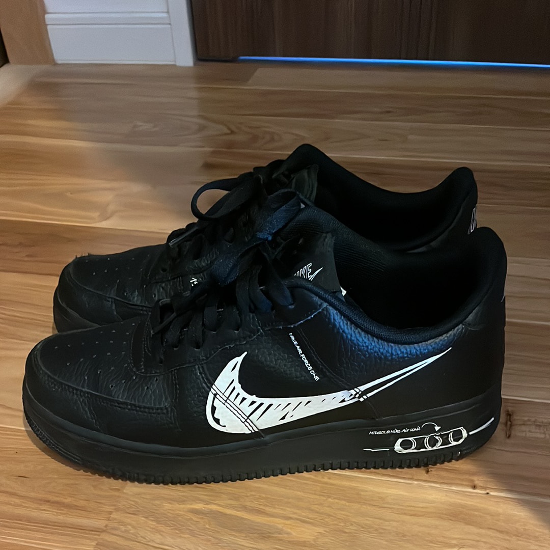 Nike Air Force 1 Low Lv8 Utility "White Sketch"