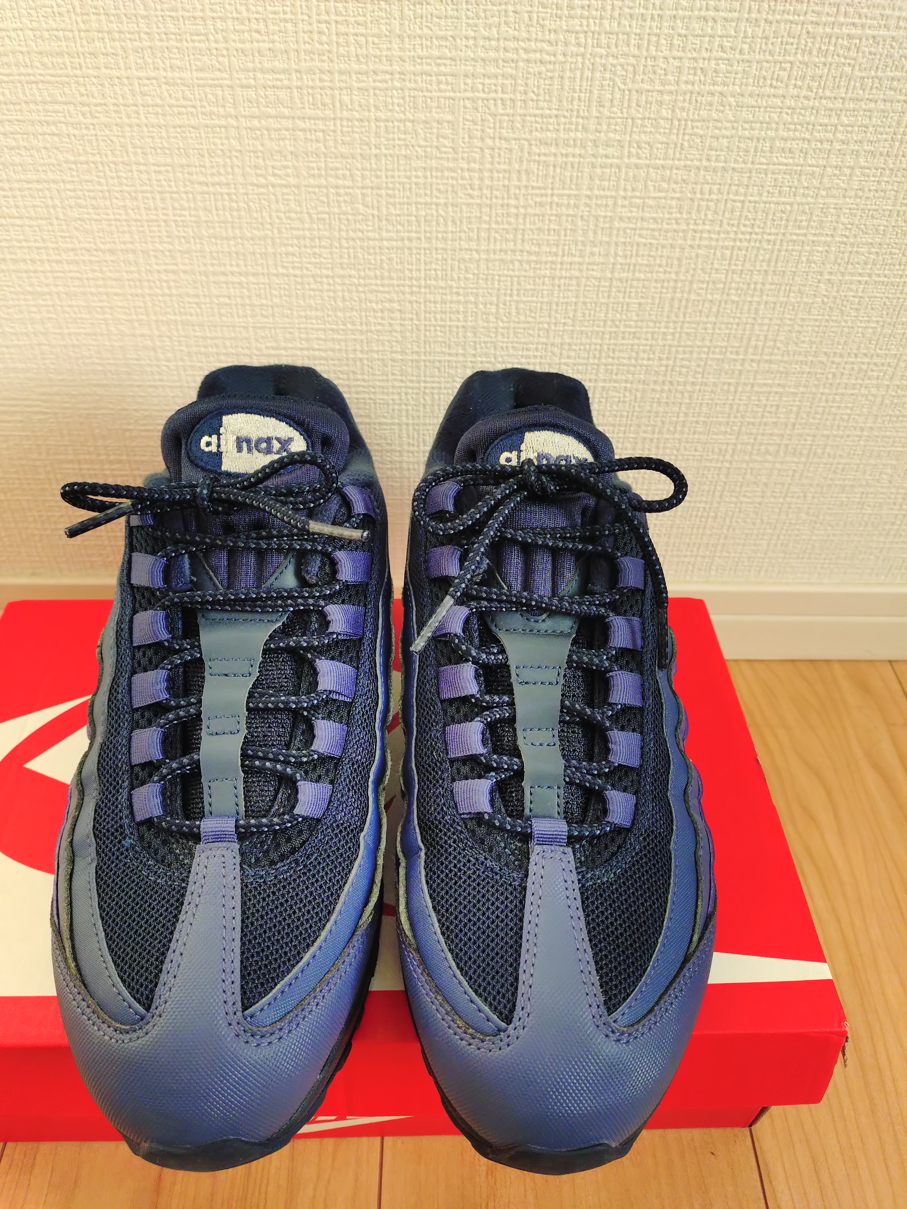 ナイキ エアマックス95 OG ビッグバブル "サンデッドパープル/オブシディアン"