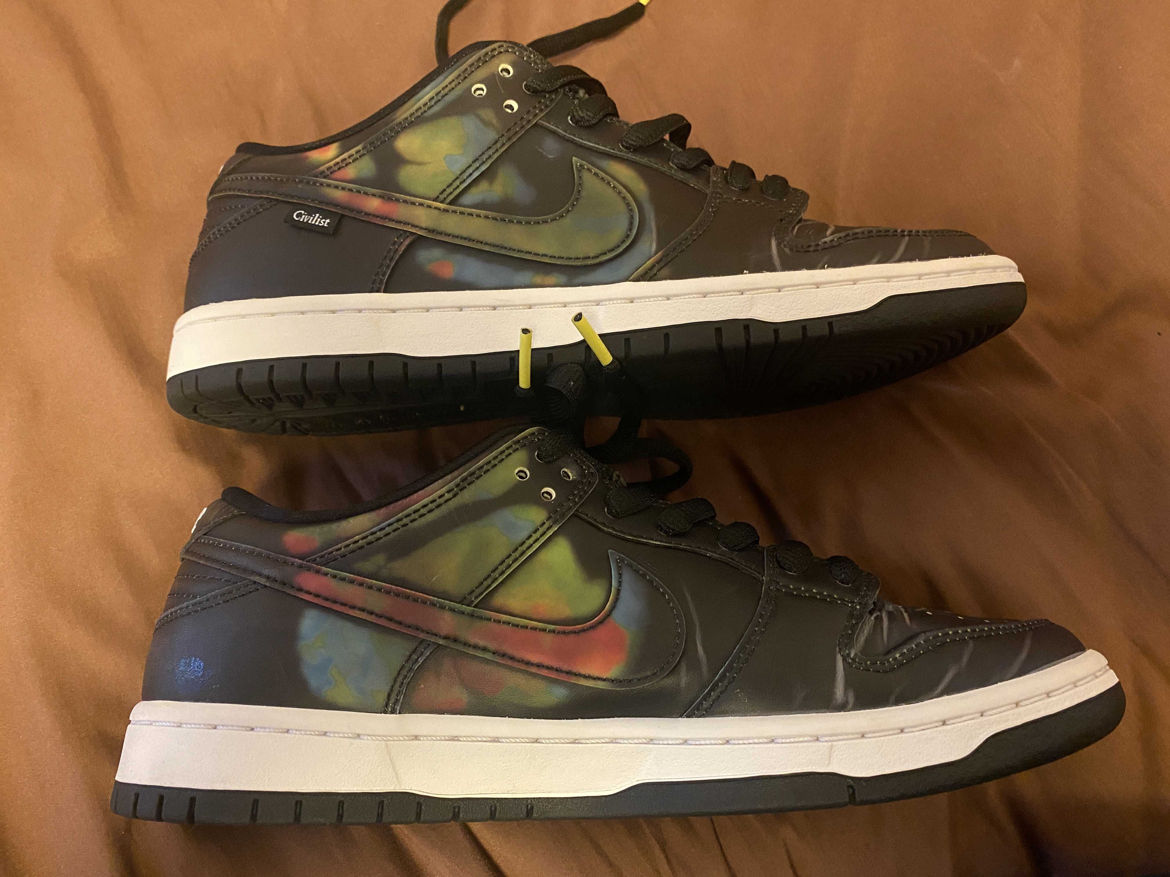 Civilist × Nike SB Dunk Low "Thermography"