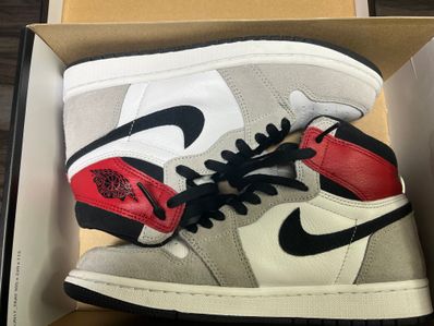 Nike Air Jordan 1 High OG "White/Black/Light Smoke Grey"