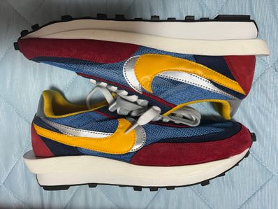 sacai × Nike LDV Waffle "Red/Blue"