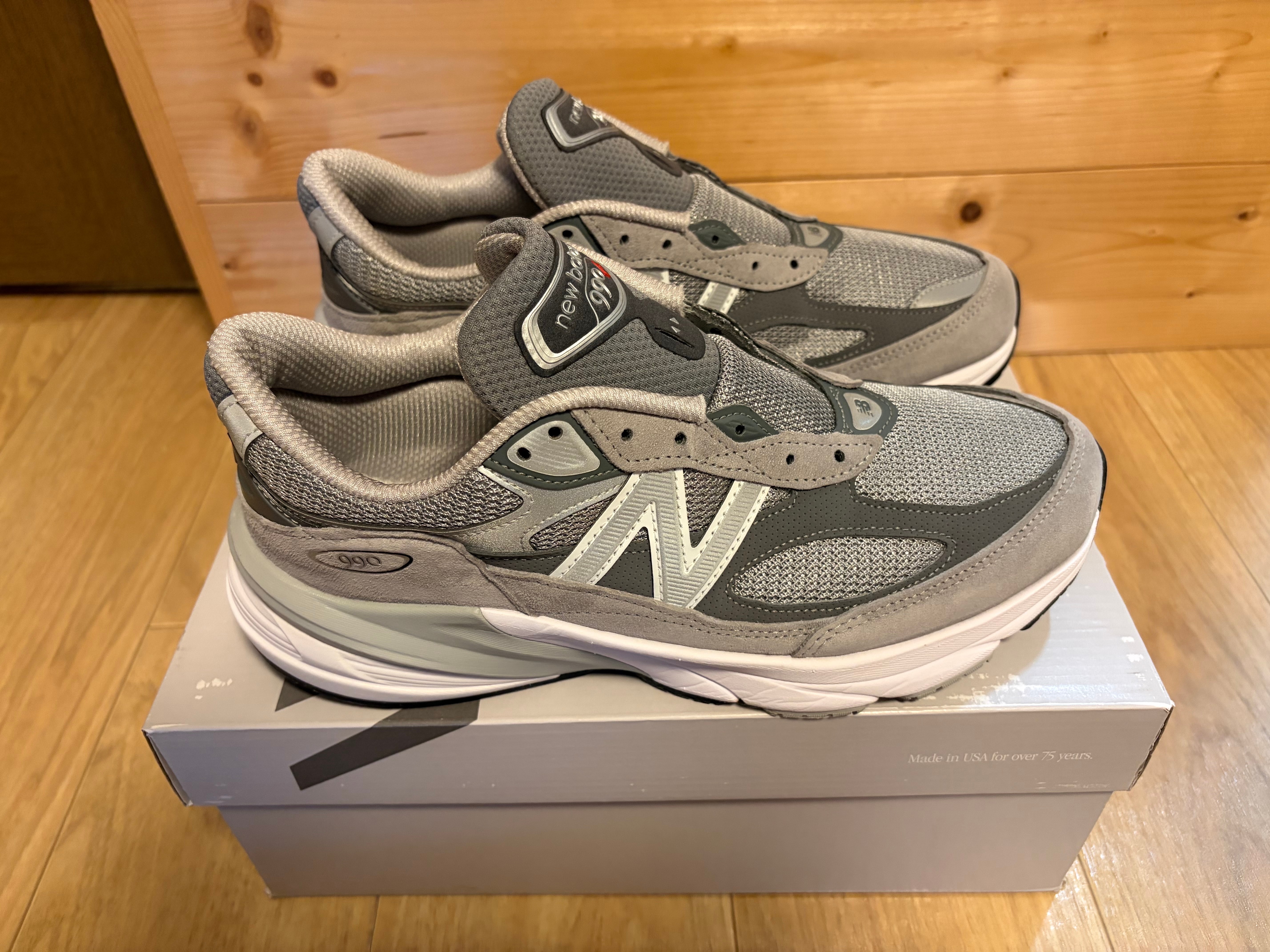 New Balance 990V6 "Gray" (Heel Logo NB)