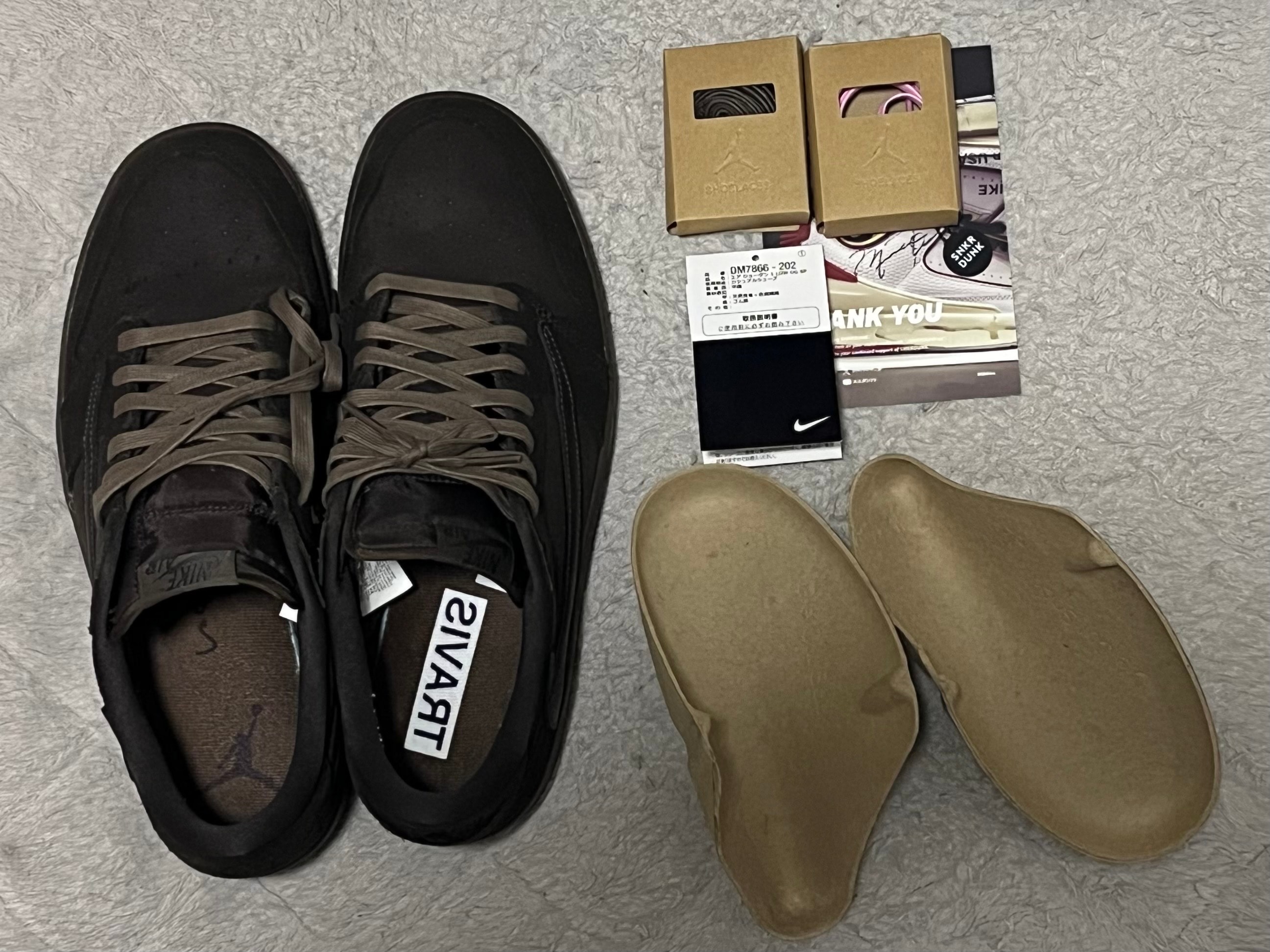 Travis Scott × Nike Air Jordan 1 Low OG SP "Velvet Brown and Dark Mocha"